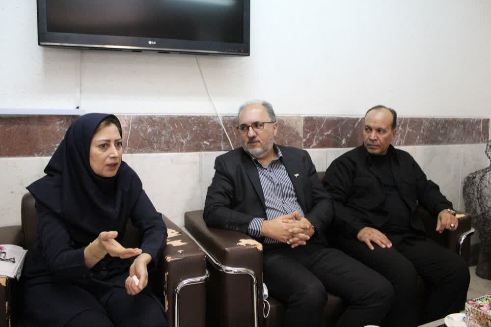 بازدید «مدیرکل دفتر برنامهریزی و آموزش هنری وزارت فرهنگ و ارشاد اسلامی» از هنرستان هنرهای زیبای دختران کرمانشاه
