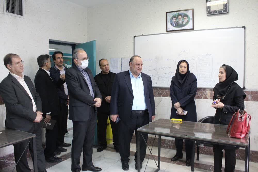&nbsp;بازدید «مدیرکل دفتر برنامه‌ریزی و آموزش هنری وزارت فرهنگ و ارشاد اسلامی» از هنرستان هنرهای زیبای دختران کرمانشاه