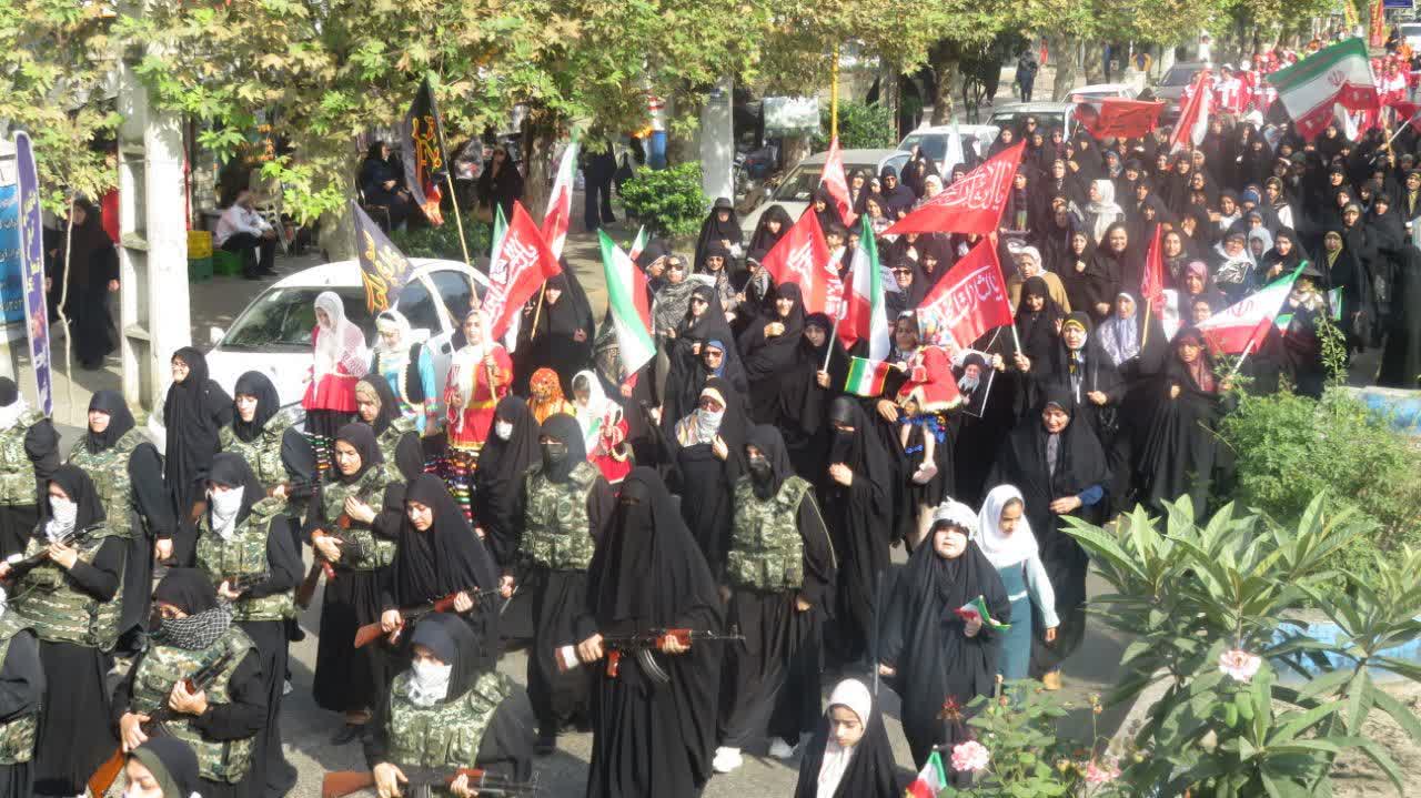 رزمایش جان فدایان ایران در گیلان