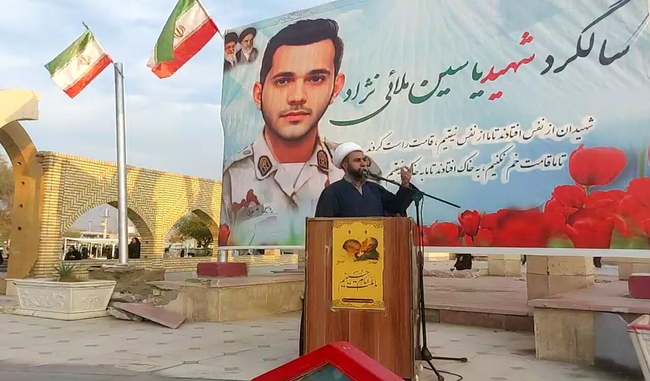 وفاداری به شهدا در عمل معنا پیدا می‌کند