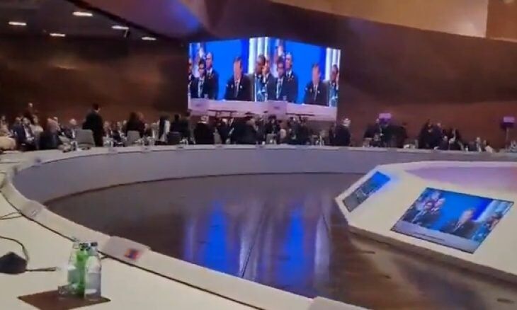 خروج نمایندگان بیش از ۱۰ کشور از اجلاس سیکا در اعتراض به سخنرانی رئیس رژیم صهیونیستی