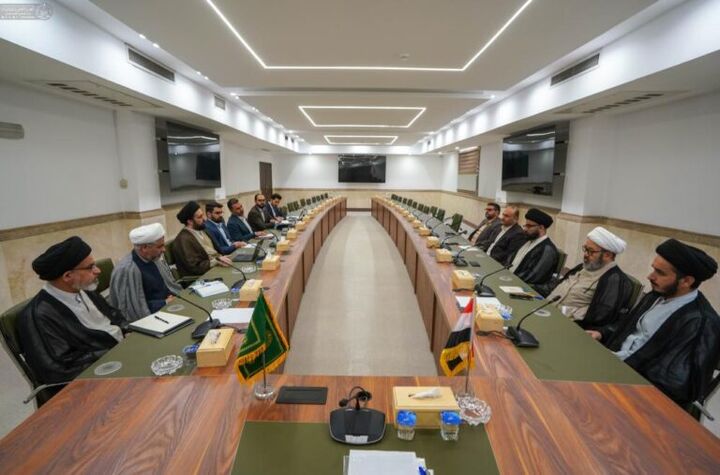 نخستین نشست هماهنگی طرح هزارمین سالگرد حوزه علمیه نجف در آستان مقدس علوی