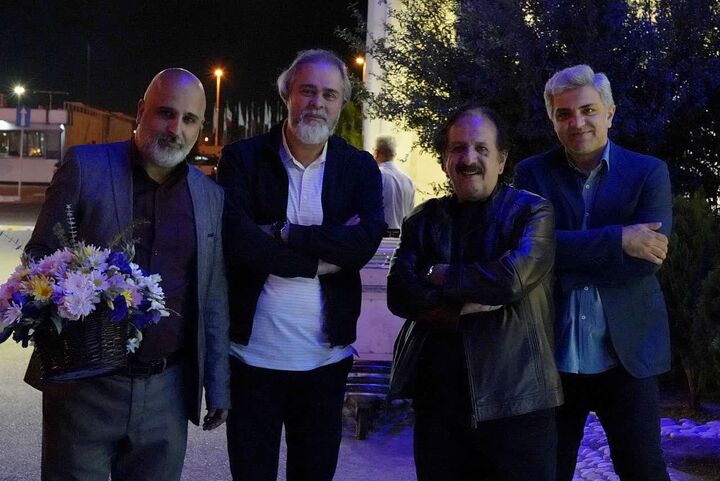 استقبال رئیس سازمان سینمایی از مجید مجیدی در فرودگاه امام (ره)