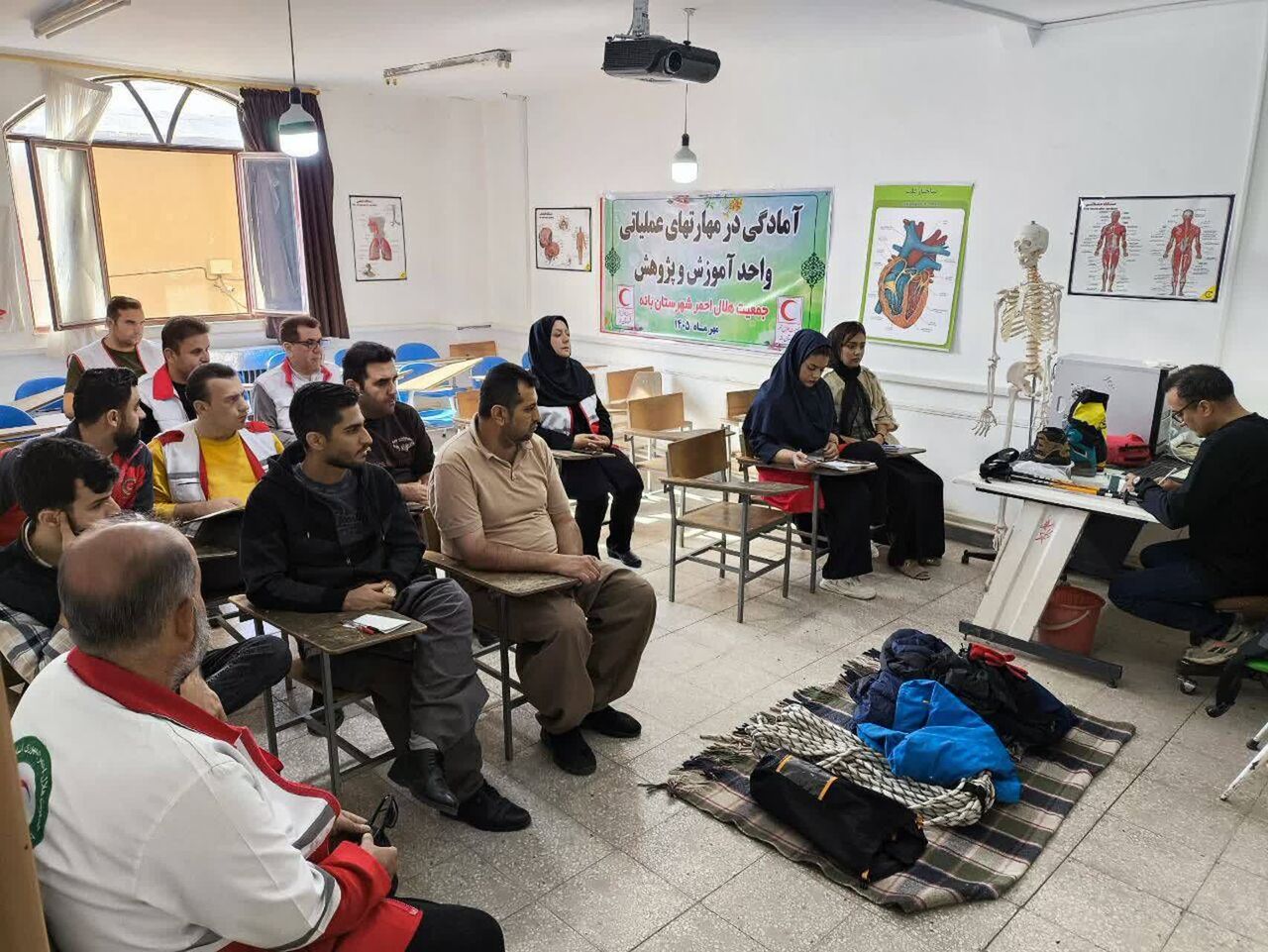 بیش از ۳ میلیون نفر از برنامه‌های حوزه آموزش و پژوهش هلال احمر کردستان بهره‌مند شدند