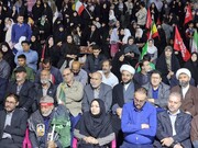 اجتماع «حماسه و اقتدار» مردم سنندج در میدان آزادی
