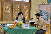 رقابت قرآنی جوانان در مسابقات «مدهامتان» مسجد گلشن