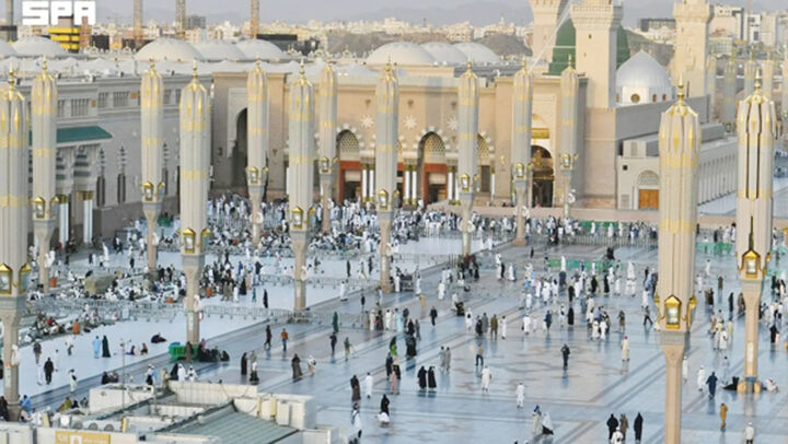 زیارت بیش از 21 میلیون زائر در ماه سپتامبر از مسجدالنبی(ص)
