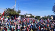 «جان‌فدای ایران» در اراک؛ ۵۰ هزار نفر یک‌صدا برای عزت میهن