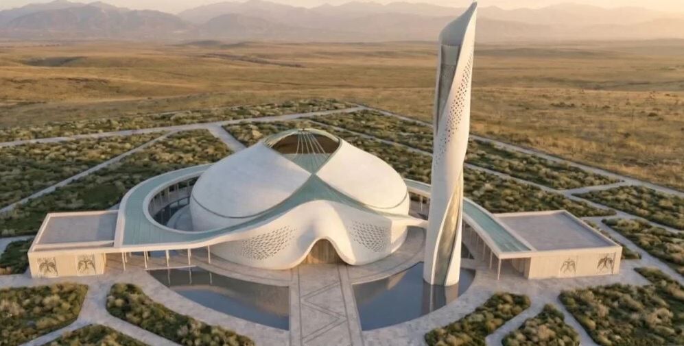 ساخت اولین مسجد در فرودگاه بینالمللی «ماناس» قزقیزستان