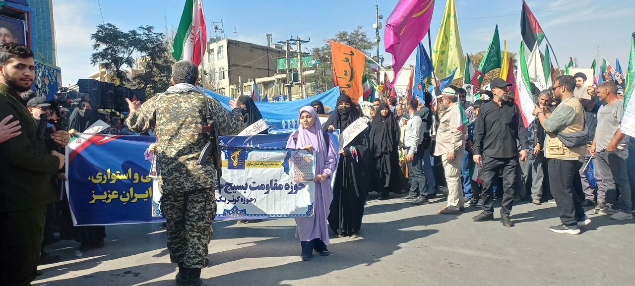 «جانفدای ایران» در اراک؛ طنین حماسه، شکوه همدلی و اقتدار ایران