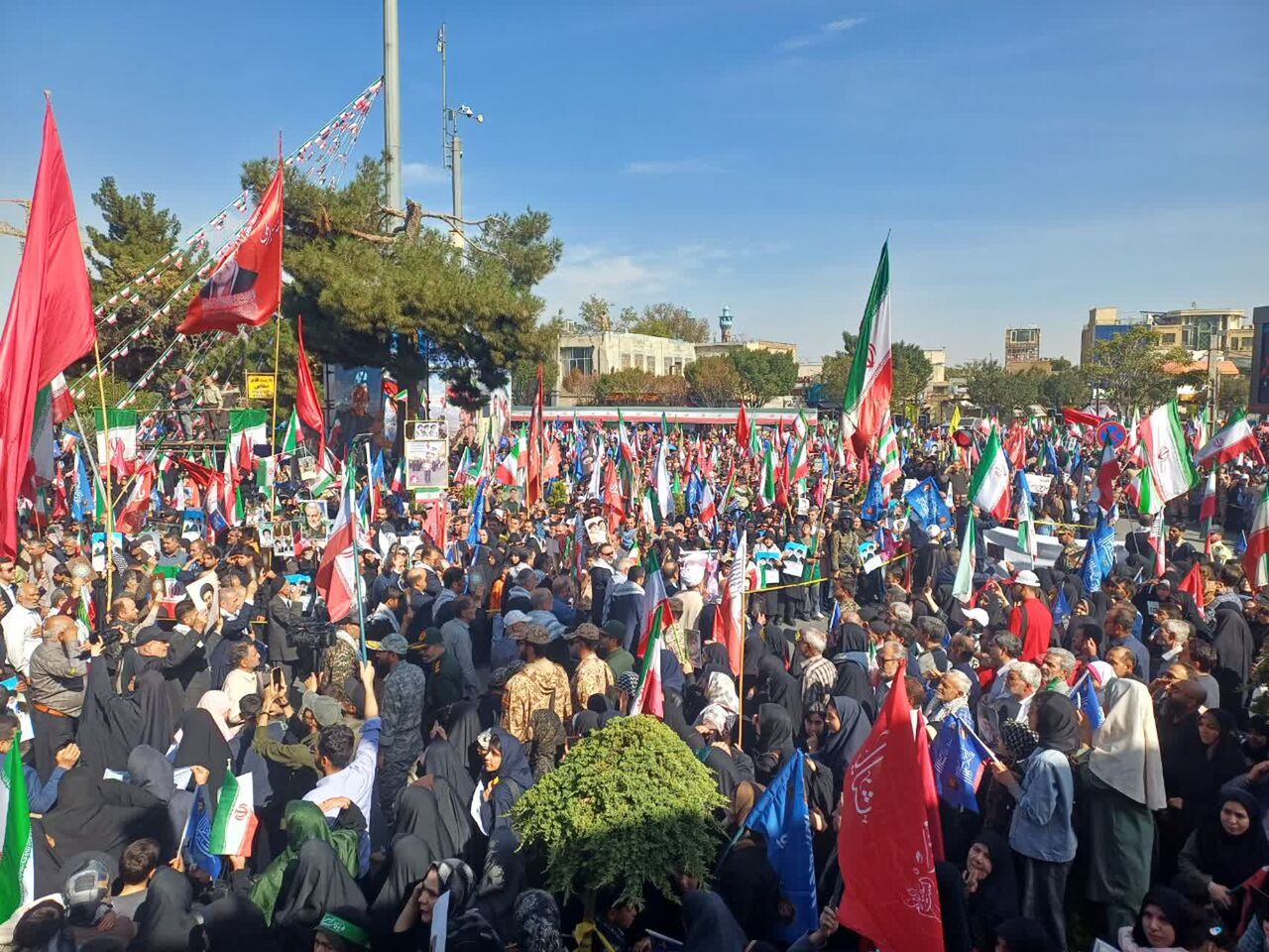 شکوه حضور کانون‌های فرهنگی هنری مساجد در رزمایش «جان‌فدایان ایران»