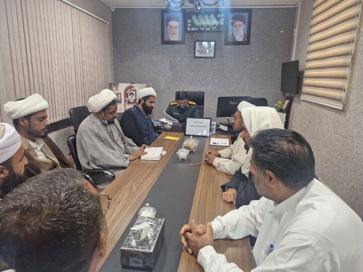 جلسه قرارگاه ملی مسجد در  میرجاوه برگزار شد