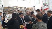 حضور دبیر شورای فرهنگ عمومی کشور و حجت‌الاسلام ملانوری در کانون فرهنگی هنری شهدای مسجد جامع روستای ارکان
