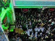 مداحی پرشور سلحشور در بیت‌الزهراء حاج‌قاسم به مناسبت ایام فاطمیه