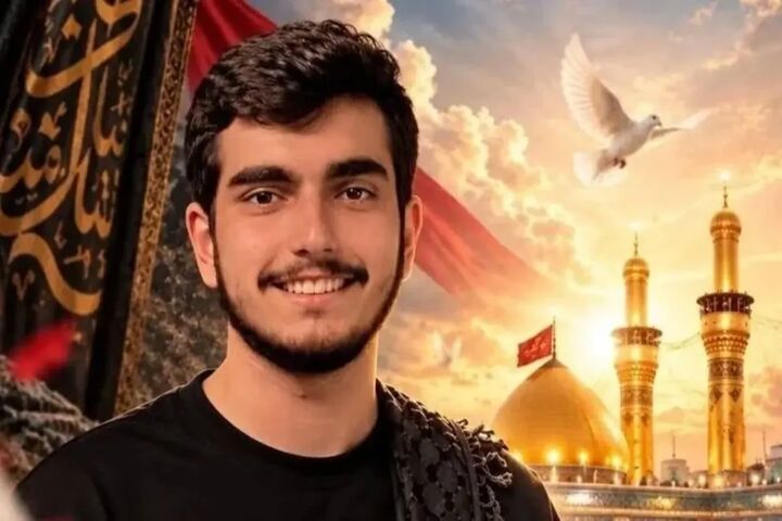 بسیجی حافظ امنیت به کاروان شهدا پیوست