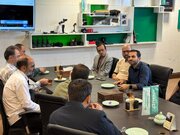 بازدید مدیران ستادی کانون‌های مساجد کشور از ظرفیت های رسانه ای کانون امام زمان(عج) و مؤسسه جوانه آران و بیدگل