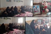 روضه فاطمی در منزل شهید امنیت