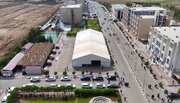 نصب خیمه هزار مترمربعی جهت برگزاری شانزدهمین کنفرانس سالانه شهادت حضرت فاطمه (س) در دانشگاه کوت