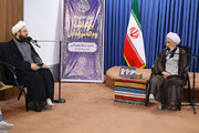 دیدار اعضای ستاد بزرگداشت سیزده آبان با آیت الله محمدی لائینی