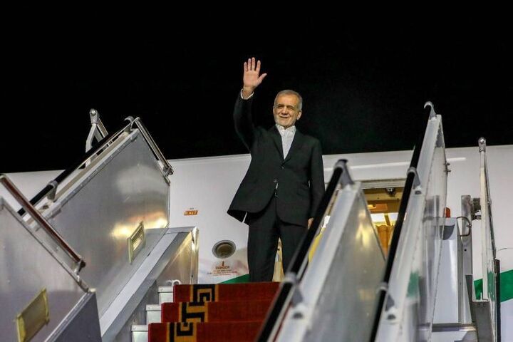 رئیس‌جمهور تهران را به مقصد مسکو ترک کرد 