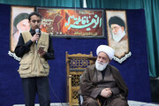جلسه اخلاق طلاب مدرسه علمیه امام رضا (ع) تهران