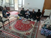 دلجویی بچه مسجدی ها از جانباز در گرجی‌محله بهشهر