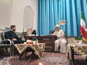 دیدار راهبر کانون مساجد بروجن با امام جمعه شهر نقنه/ گفتگویی در باب حل چالش‌های پیش‌ رو کانون مساجد شهر نقنه