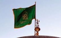 فیلم| پرچم گردانی حرم امام رضا(ع) در پارک آزادی شیراز