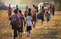 آتش‌سوزی در اردوگاه پناهندگان مسلمان روهینگیایی