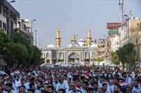 تجمع مردم عراق در حمایت از جمهوری اسلامی ایران