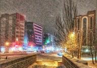 نخستین بارش برف پائیزی در شهر اردبیل آغاز شد / بارش خفیف برف ادامه خواهد داشت