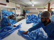 اهدای ۴۰۰ دست لباس ایزوله مقابله با کرونا به بیمارستانی در لامرد به شکرانه سلامتی