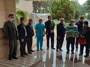 بسته های تبرکی مسجدمقدس جمکران در بیمارستان رفسنجان توزیع شد
