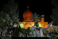 گزارش تصویری/ مراسم احیای شب بیست و یکم ماه رمضان در حرم مطهر علی بن حمزه (ع)