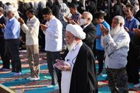 نماز عید فطر در یزد برگزار شد+تصاویر