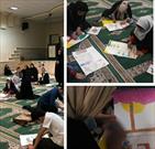 مسابقه نقاشی با موضوع کمک مومنانه در صومعه‌سرا برگزار شد