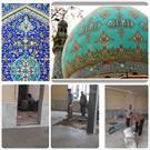 بازسازی مسجد امام حسن بستان آباد با مشارکت کانون منتظران