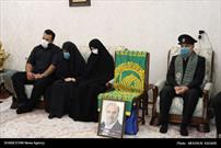 حضور خدام رضوی در منزل اولین شهید مدافع سلامت در گلستان+گزارش تصویری