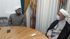 دیدار مدیر ستاد هماهنگی کانون های مساجد یزد با مسئول خانه فرهنگ صدوقی یزد