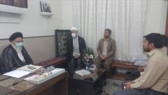دیدار مدیر ستاد هماهنگی کانون های مساجد یزد با عضو شورای حوزه علمیه یزد