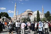 استقبال مردم ترکیه از بازگشایی ایاصوفیه به عنوان مسجد