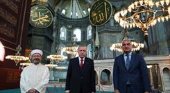 نماز جمعه ایاصوفیه بعد از ۸۶ سال در استانبول برگزار شد