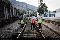 افتتاح ايستگاه خاوران راه آهن تبریز-میانه در عید غدیر