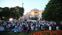 استقبال مسلمانان اروپا از بازگشایی مسجد «ایاصوفیه»