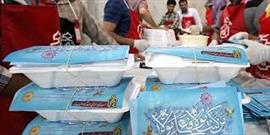 اطعام ۲۰۰ نیازمند در روز عید غدیر خم از سوی مسجد علوی/ توزیع بسته های بهداشتی به مردم