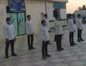 اجرای سرود میدانی غدیر توسط کانون سادات/نواهای مذهبی از بلندگوهای مساجد روستای گورزانگ پخش می شود