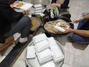 توزیع ۲ هزار پرس غذای گرم به همت کانون مسجد جامع زاغمرز بهشهر