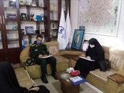 مدیرکل حفظ آثار و نشر ارزش های دفاع مقدس استان کرمان از خبرگزاری شبستان بازدید کرد