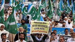 تظاهرات مردم پاکستان علیه خیانت امارات به دنیای اسلام
