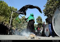 گزارش تصویری/ مراسم عزاداری روز عاشورای حسینی   در  ایلام